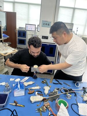 quality Repair skill training program course Ultrasound 2D/3D/4D transducer probe GE Philip-s brand Service Replacement factory